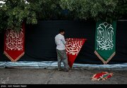 آماده سازی هیئت های مذهبی در آستانه ماه محرم - قزوین