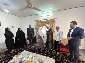دیدار مدیرکل بنیاد شهید گلستان با خانواده‌های شاهد و ایثارگر