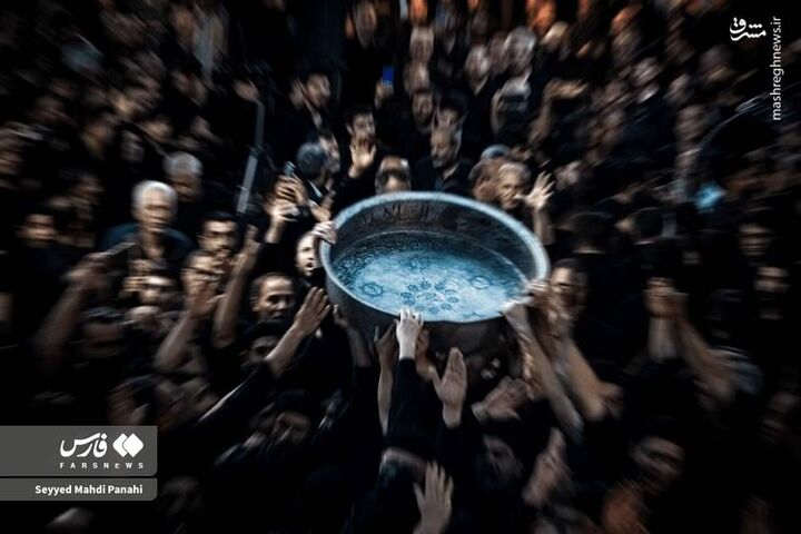 عکس/ آیین سنتی طشت‌گذاری در اردبیل