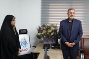 حضور معاون فرهنگی و سرپرست اداره کل روابط عمومی بنیاد شهید در خبرگزاری دفاع مقدس