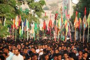 آغاز آیین سنتی «علم پیغمبر» در میناب