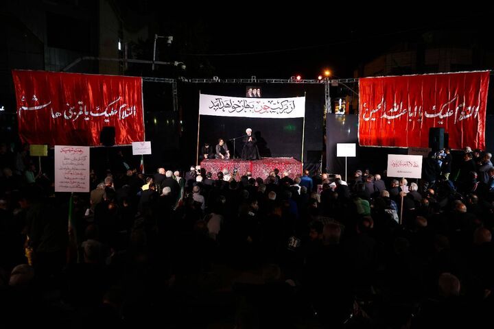 چهارراه نبرد میزبان تکیه مردمی منطقه۱۳ شد