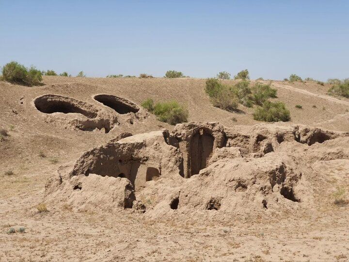 خشم طبیعت یک روستا را زیر تلی از شن‌های روان دفن کرد
