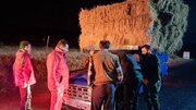 نجات ۲ فرد مفقود شده در جنگل فندقلوی نمین