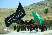 عزاداری روز تاسوعا در روستای درصوفیان بجنورد