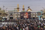 حضور میلیونی عزاداران در کربلا؛ برگزاری آیین سنتی طویریج در عاشورا