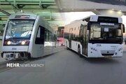 حمل‌ونقل عمومی درمراسم تشییع رهبر شهید شبانه روزی و رایگان است
