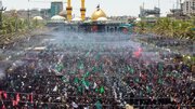 عراق: حضور زائران کربلا در روز عاشورا رکورد زد