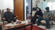 دیدار مدیرکل بنیاد مازندران با سه خانواده معظم شهید در ساری