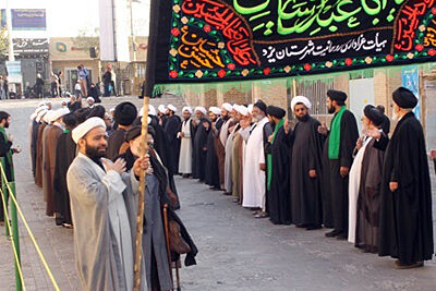 روحانیون یزدی میزبان مراسم سوم امام حسین(ع)