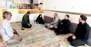 دیدار مدیرکل بنیاد شهید سیستان و بلوچستان با مادر شهیدان نوری