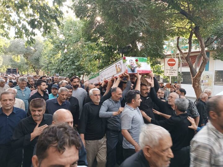 جانباز ۷۰ درصد حمیدرضا نظامی‌منش به یاران شهیدش پیوست