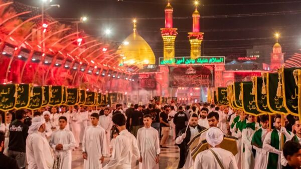 فیلم/کربلا میزبان متفاوت‌ترین دسته عزاداری محرم شد
