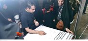 میثاق‌نامه با امام شهید و بیعت با رهبر در غرفه‌های فرهنگی «پردیس سلام شهید» نصب شد