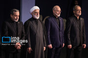 مراسم ادای احترام به پیکر رهبر شهید انقلاب با حضور سران سه قوه