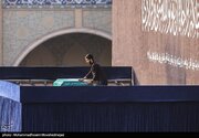 مراسم وداع با امام شهید امت