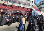 موکب بنیاد شهید تهران بزرگ میزبان بدرقه‌کنندگان رهبر شهید + تصاویر
