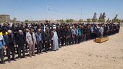 مادر شهید «محمدعلی احمدی شاهرخت» در زیرکوه آرام گرفت