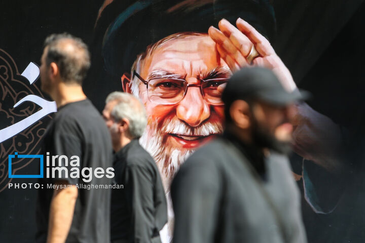مراسم وداع با رهبر 2