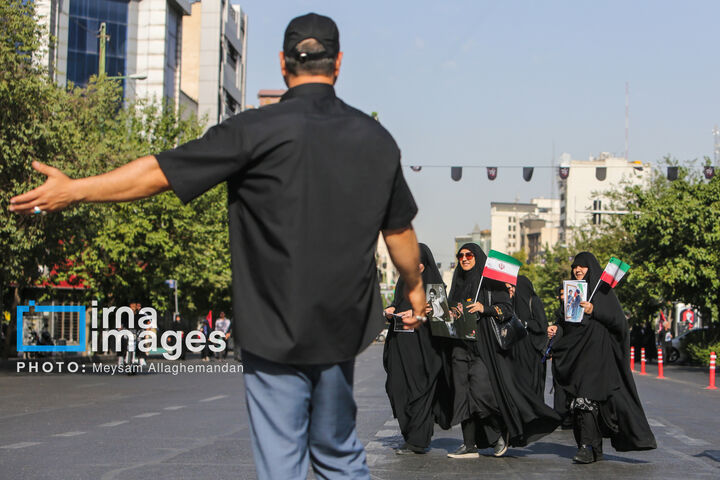 مراسم وداع با رهبر 2