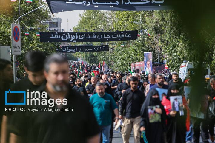 مراسم وداع با رهبر 2
