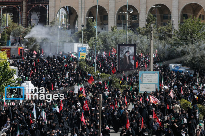 مراسم وداع با رهبر 2