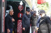 بازدید معاون حقوقی و امور مجلس و معاون فرهنگی و آموزشی بنیاد شهید و امور ایثارگران از موکب‌های بنیاد