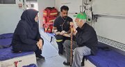 وداع و تشییع تهران بدون جان باختن زائران؛ انتقال هوایی مادر باردار با بالگرد