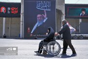 جمکران در انتظار بدرقه رهبر شهید ایران