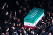 بدرقه و تشییع آقای شهید ایران در شهر مقدس قم
