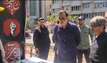 بازدید رئیس بنیاد شهید از مواکب بنیاد /تاکید بر خدمات رسانی شایسته با تمامی ظرفیت ها به زائران مراسم تشییع رهبر شهید