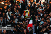 تشییع و وداع با پیکر مطهر رهبر شهید انقلاب در نجف