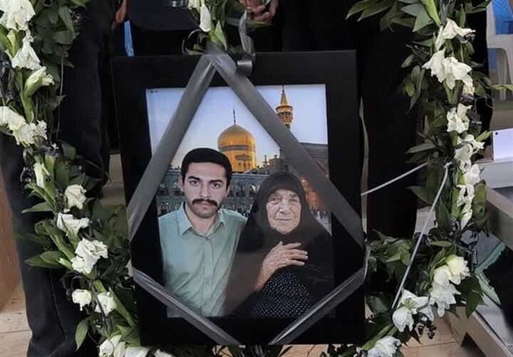 مادر شهید اسماعیل جمیله به فرزند شهیدش پیوست