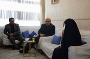 تأکید مدیرکل بنیاد شهید تهران بزرگ بر تداوم راه شهدا در دیدار با خانواده شهید هوایی