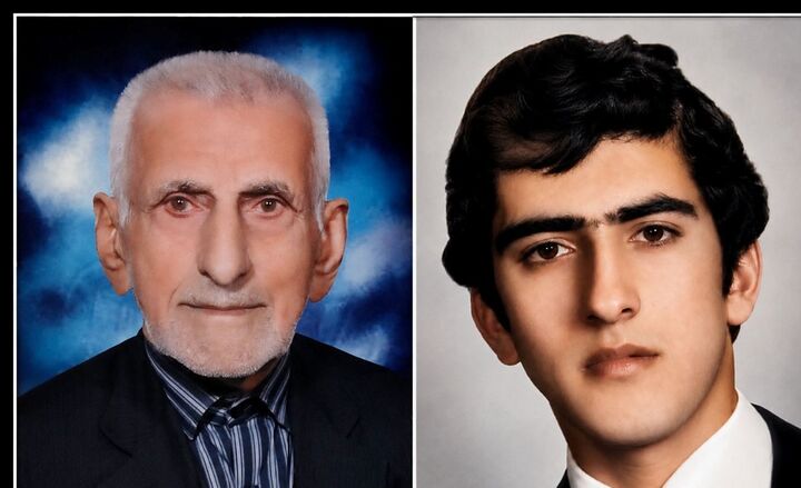 پدر شهید عبدالله ایزدی در نور آسمانی شد