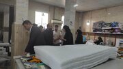 بازدیدمدیرکل اشتغال بنیاد شهید از طرح‌های اشتغال‌زایی فرزندان جانبازان گیلان