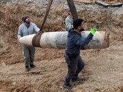 موشک عمل نکرده در بزرگراه شهید زین‌الدین