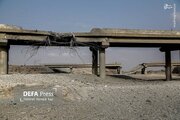 عکس/ حمله دشمن آمریکایی به شریان ارتباطی هرمزگان