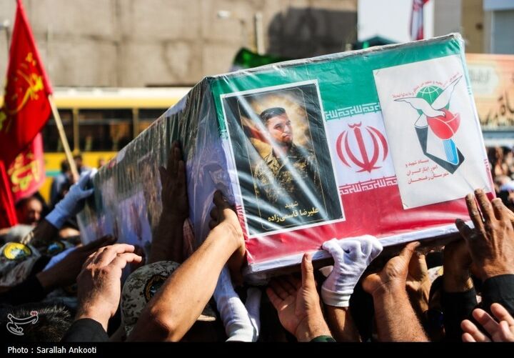تشییع شهدای وطن
