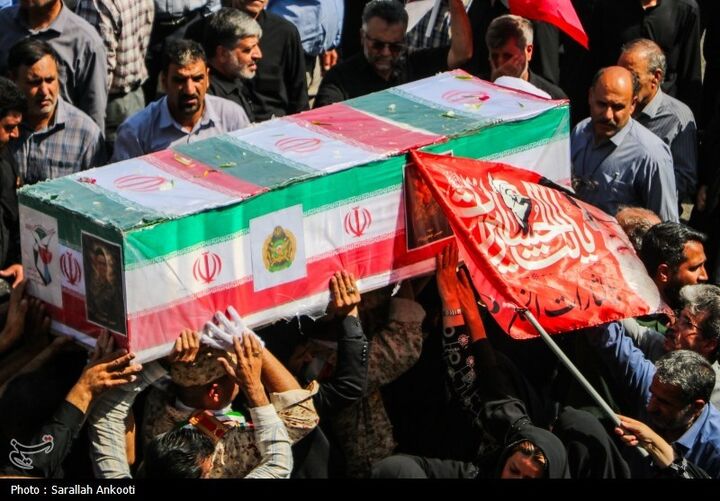 تشییع شهدای وطن