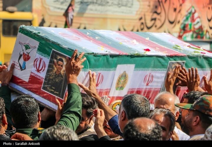 تشییع شهدای وطن
