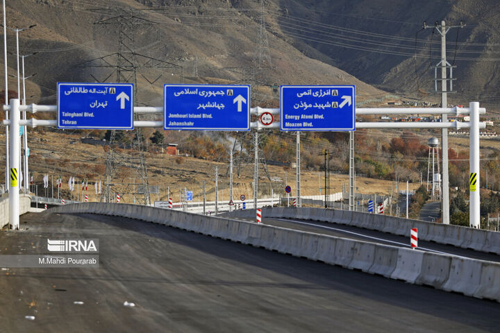 شمارش معکوس برای افتتاح بزرگراه شهید سلیمانی کرج
