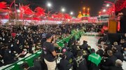 برپایی بزرگترین سفره حضرت رقیه (س) در کربلا