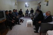 دیدار مشاور عالی رییس بنیاد و معاون تعاون و امور اجتماعی با خانواده شهیدان نعمتی