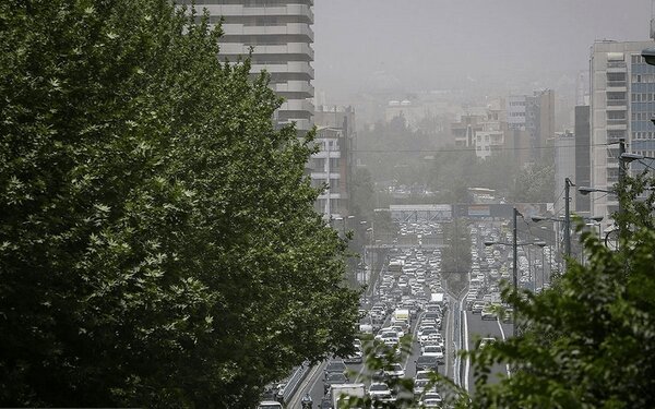 هوای تهران در مرز آلودگی