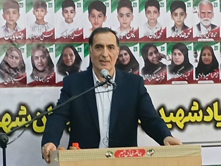 رییس بنیاد شهید کشور: مدرسه شجره طیبه سند جنایت استکبار جهانی است