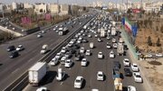 ترافیک جاده‌های اربعین کرمانشاه سنگین، اما روان است
