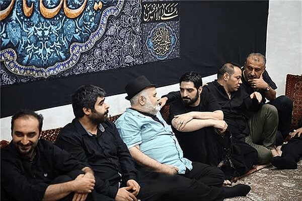 مداحی سیدمجید بنی‌فاطمه در خانه اکبر عبدی