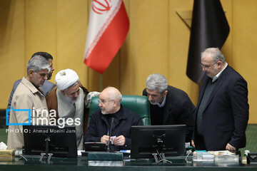 جلسه شورای هماهنگی مجلس با حضور قالیباف برگزار شد