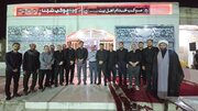 بازدید مدیرکل بنیاد شهید خوزستان از موکب‌های «پردیس سلام شهید» در پایانه مرزی چذابه